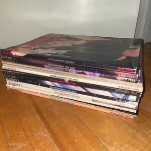 Vintage Playboy Magazine Collection Lot of 13 from 1988 - 1987